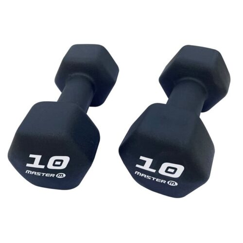 Master Fitness Neoprenhantlar i par