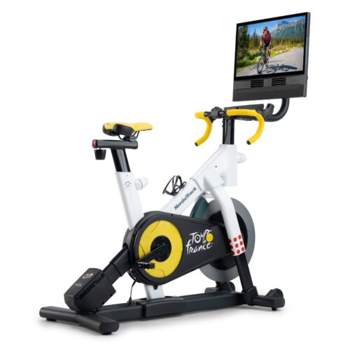 NordicTrack Tour de France spinningcykel 24″ HD-skärm