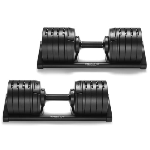 NÜOBELL S240 Black justerbara hantlar 2 x 40 kg