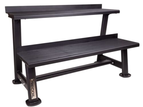 Recoil Hantelställ/Kettlebellställ 2-våningar Svart