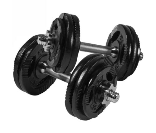 TRIGRIP Black hantelpaket 2×15 kg, 30 kg total