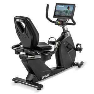 Spirit CR 1000 ENT – kommersiell motionscykel med 15,6" pekskärm