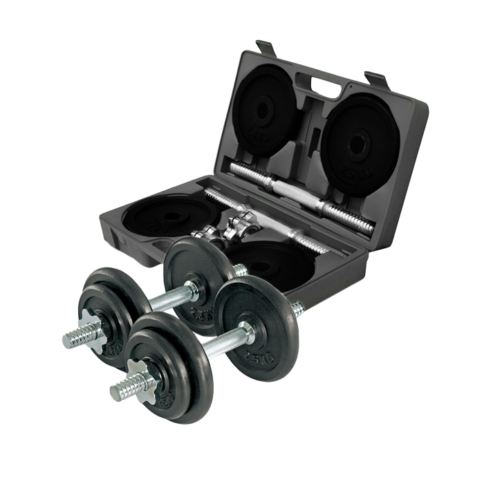 Gymstick Justerbara Hantlar 2x10kg