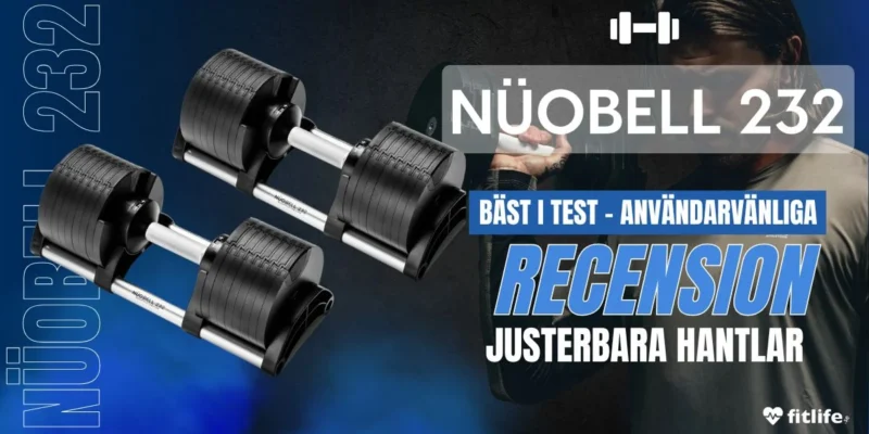 Nüobell 232 – Användarvänlig justerbar hantel – Recension